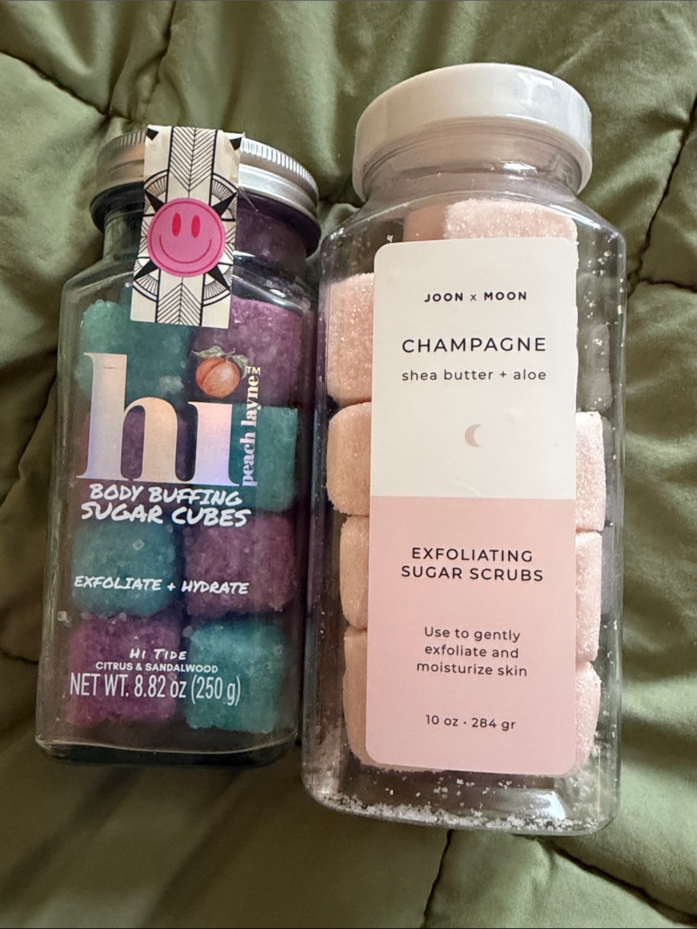 TWO bottles of Exfoliating Sugar Scrubs Sealed!